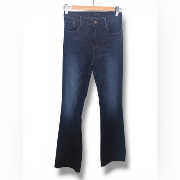J Brand Denim - J Brand Maria Flare Embrace Jeans Dark Wash High Rise Denim Size 27 EUC